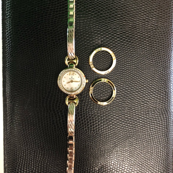 Bulova Watch w/ Interchangeable Bezel - Picture 3 of 7